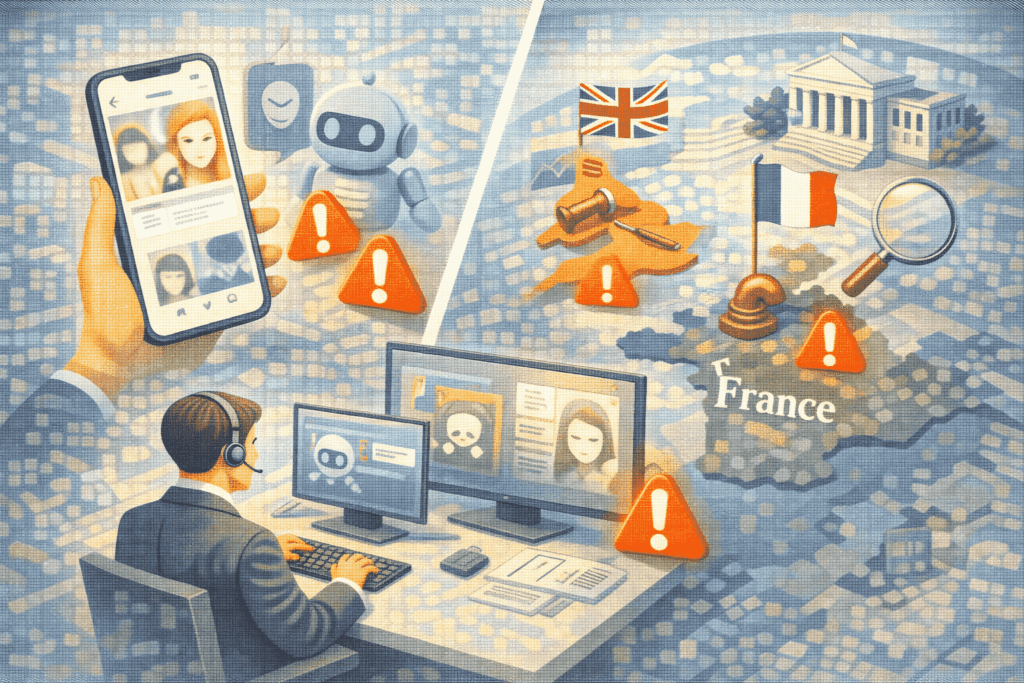 XのAI Grok、ビキニ化やディープフェイク問題が欧州で同時進行、英国はプライバシー当局が調査、フランスは当局が家宅捜索