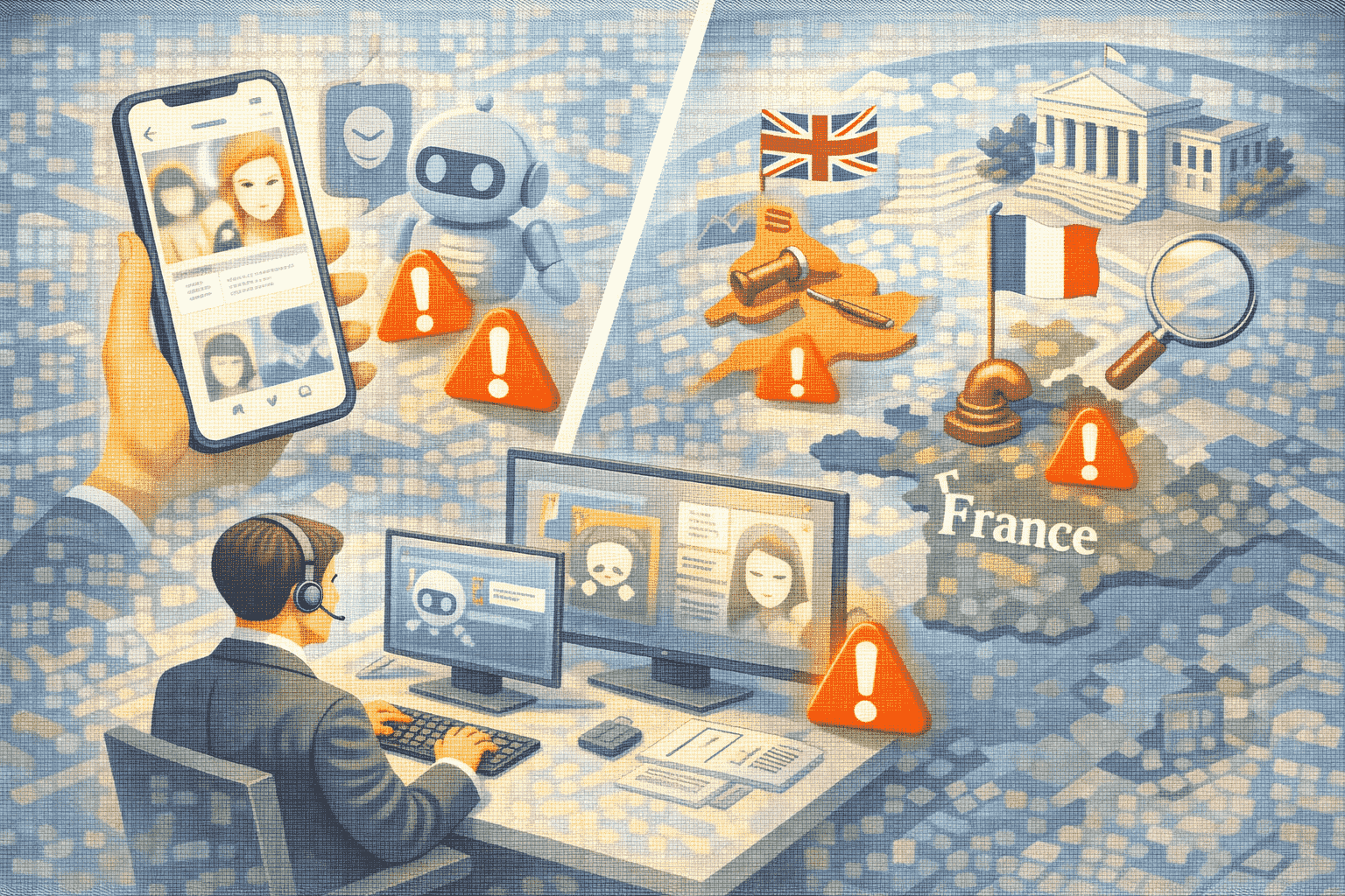 XのAI Grok、ビキニ化やディープフェイク問題が欧州で同時進行、英国はプライバシー当局が調査、フランスは当局が家宅捜索