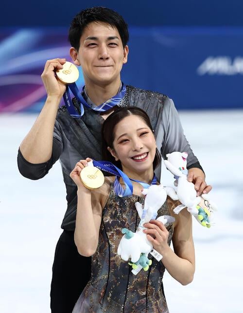 ミラノ・コルティナ五輪 【フィギュア】史上最大逆転劇で金メダル！りくりゅう三浦璃来＆木原龍一組、ペア初＆日本４例目