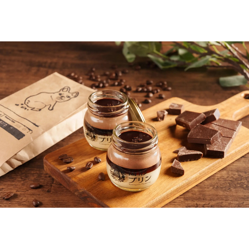 山形プリン×BOTAcoffeeのコラボプリンが登場 チョコレートケーキと珈琲の深い味わいが堪能できる「珈琲オペラプリン」が期間限定で発売 - 東北ITトレンド