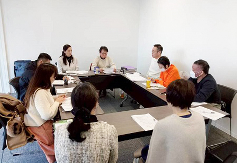 雪にも負けず、「前へ」 ２０２５年度最後の役員会を開催しました