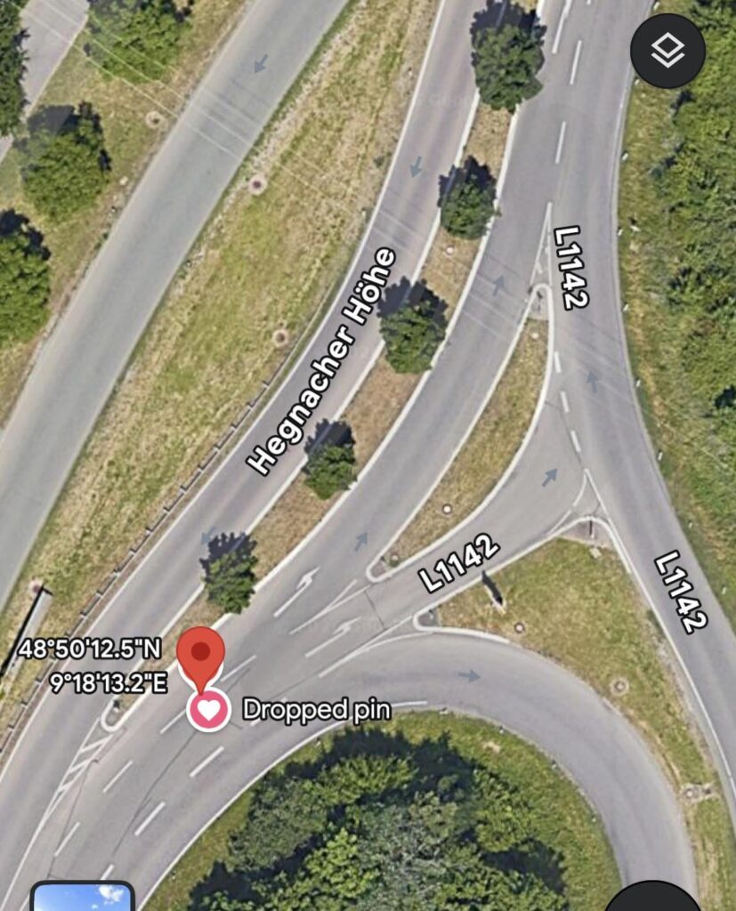 紛らわしい道路設計