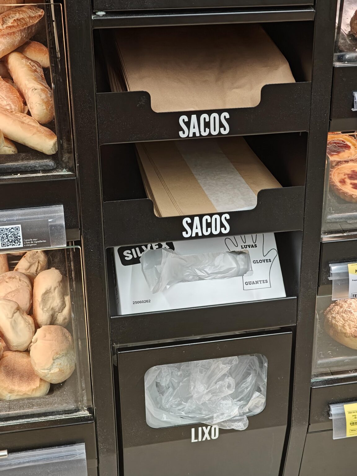 パンを取り除くためのこの小さな手袋で発生する廃棄物の量は... (前の説明がなかったので再投稿)