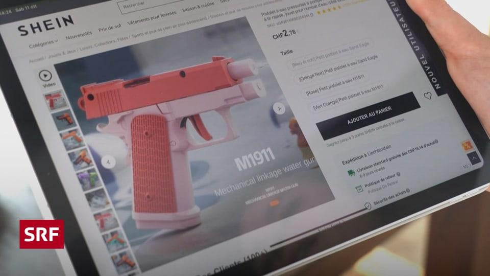 水鉄砲で懲役5日 |ピンクのおもちゃの銃は武器法に該当する可能性があります。オンライン注文がティチーノ州の女性に予期せぬ結果をもたらしました。