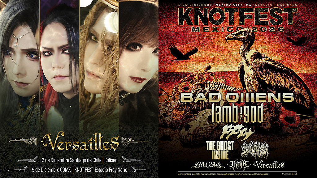 Versailles、＜KNOTFEST Mexico 2026＞ほか海外公演続々決定 | BARKS
