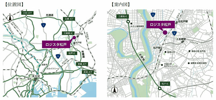 0312hankyuhanshin3 - 阪急阪神不動産／千葉県松戸市に1.3万m2の物流施設着工、27年2月末竣工予定
