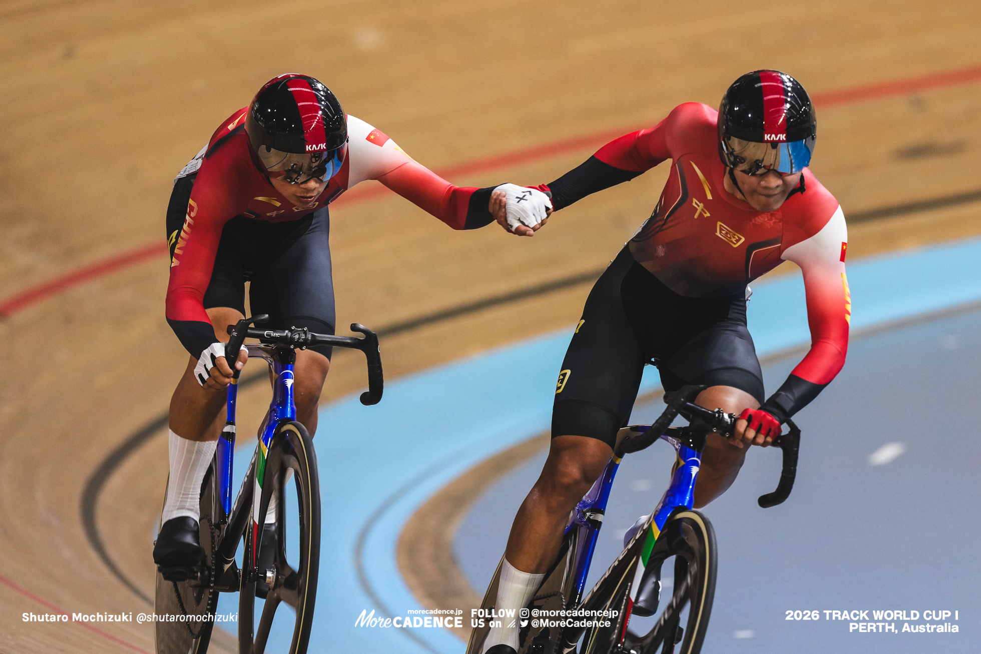 リュ・ノン, LYU Neng, CHN, ウー・ジュンジェ, WU Junjie, CHN, 男子マディソン, MEN Elite Madison, 2026ワールドカップ第1戦, オーストラリア, パース, 2026 UCI Track World Cup, Round 1, Perth, Australia