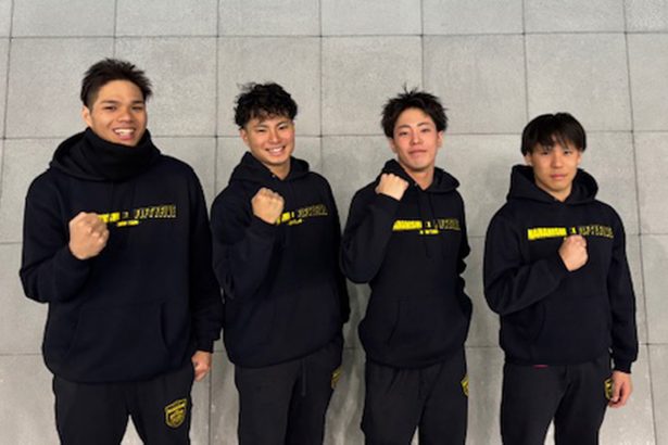 那覇西が自由200R県高新　水泳・佐賀春季大会