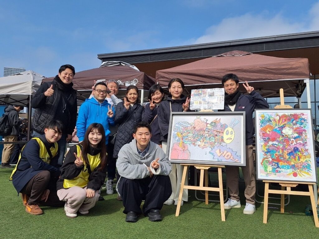 大阪・高槻市の大人気イベント“グルメピクニックフェス”にアーティストMUSASHIブースが登場 | 株式会社 石富プロパティーのプレスリリース