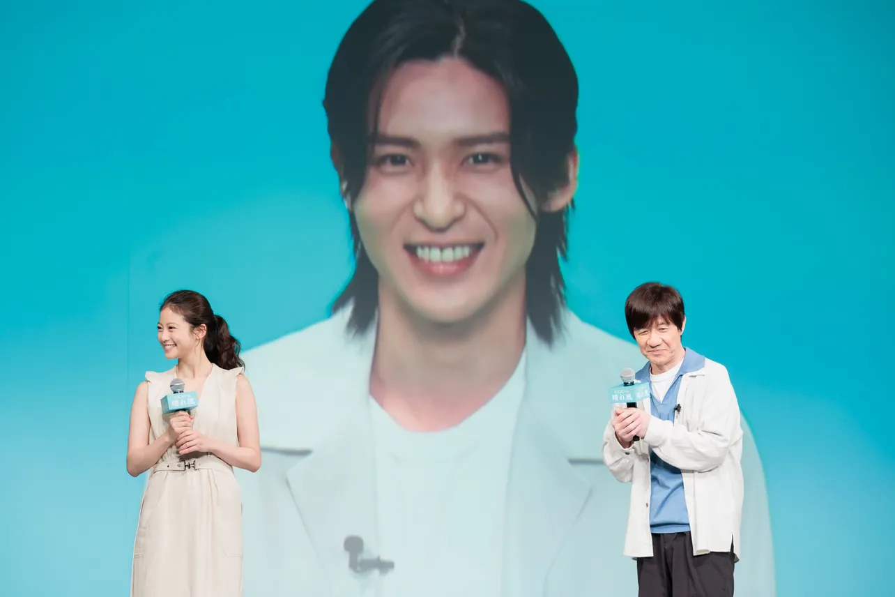 「キリンビール 晴れ風『新しくなる』発表会」に登場した目黒蓮