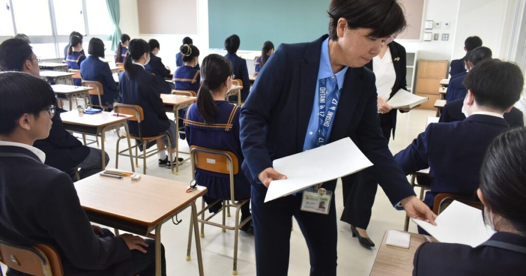 沖縄の県立高校入試、初日が終了　目立ったトラブルなく