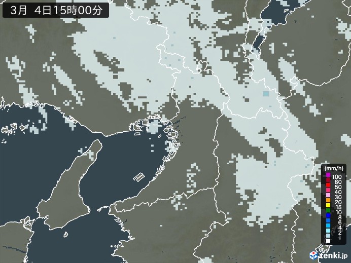 大阪府の過去の雨雲レーダー(2026年03月04日) – 日本気象協会 tenki.jp 大阪府の雨雲レーダー(2026年03月04日)