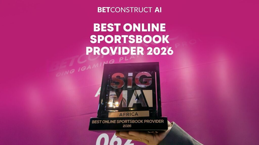 BetConstruct AIがSiGMA Africa Awards 2026で最優秀オンラインスポーツブックプロバイダーに選出