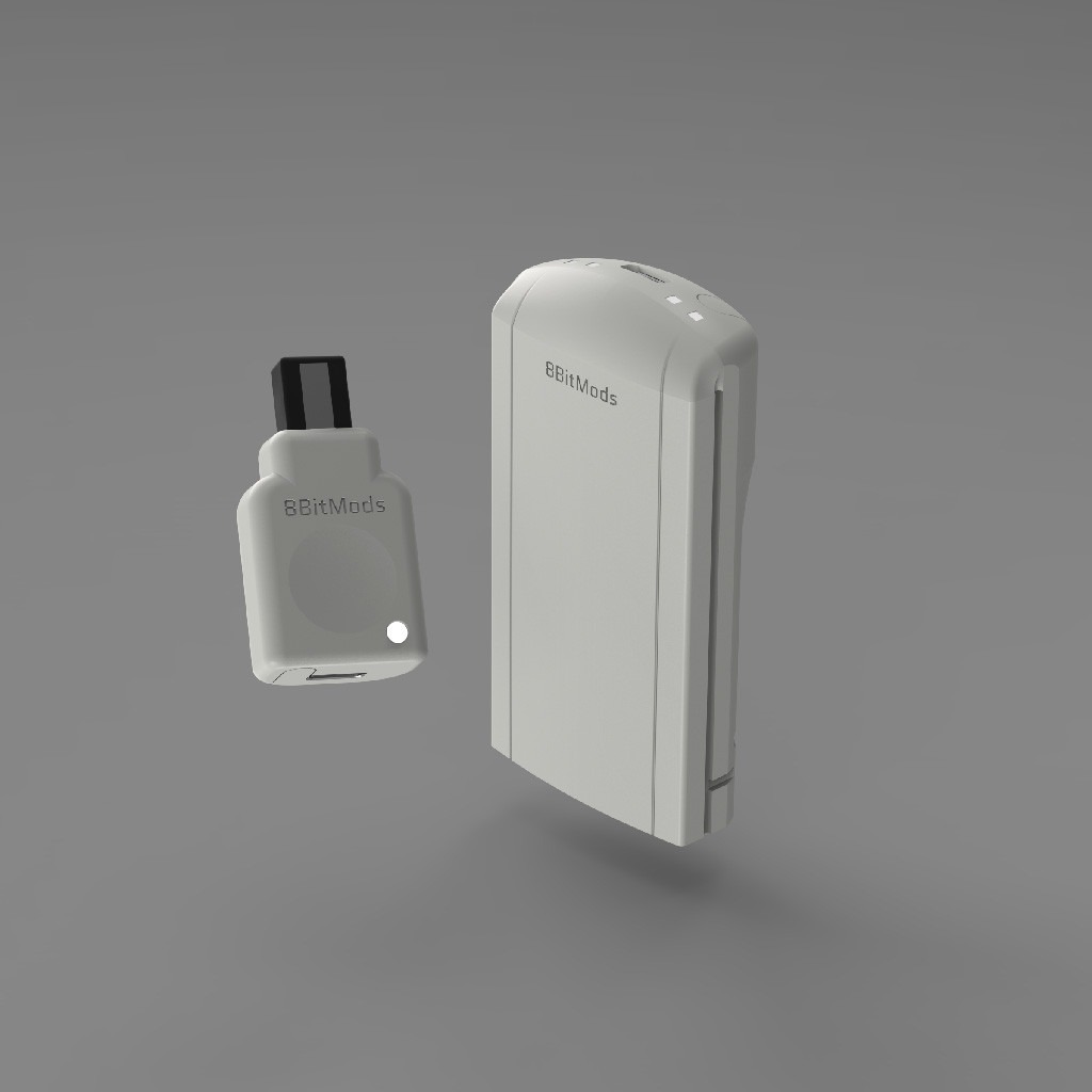 懐かしのドリームキャストに新たな周辺機器が登場。本体とコントローラをワイヤレス化し，仮想ビジュアルメモリとしても使用可能