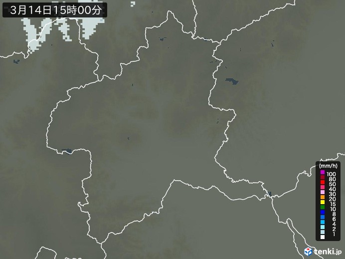 群馬県の過去の雨雲レーダー(2026年03月14日) – 日本気象協会 tenki.jp 群馬県の雨雲レーダー(2026年03月14日)
