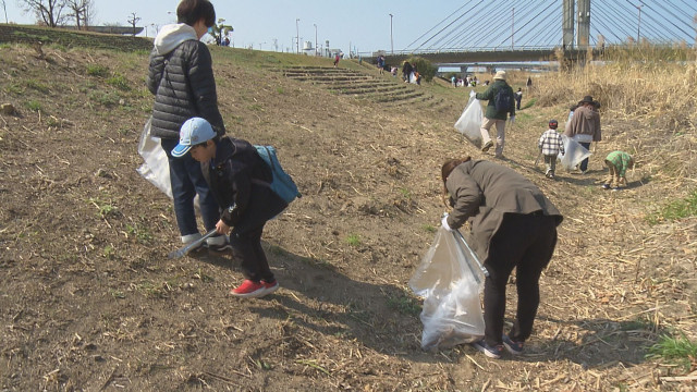 小中学生ら約700人が参加 松山市流れる石手川で清掃活動【愛媛】