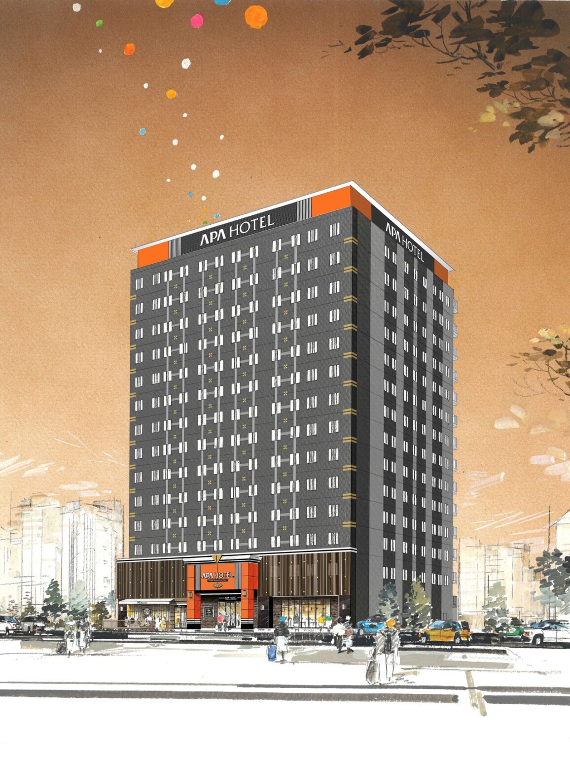 「アパホテル〈近鉄四日市駅前〉」2027年12月開業。三重県内3棟目、駅徒歩2分に385室 – トラベル Watch 「アパホテル〈近鉄四日市駅前〉」2027年12月開業。三重県内3棟目、駅徒歩2分に385室 - トラベル Watch