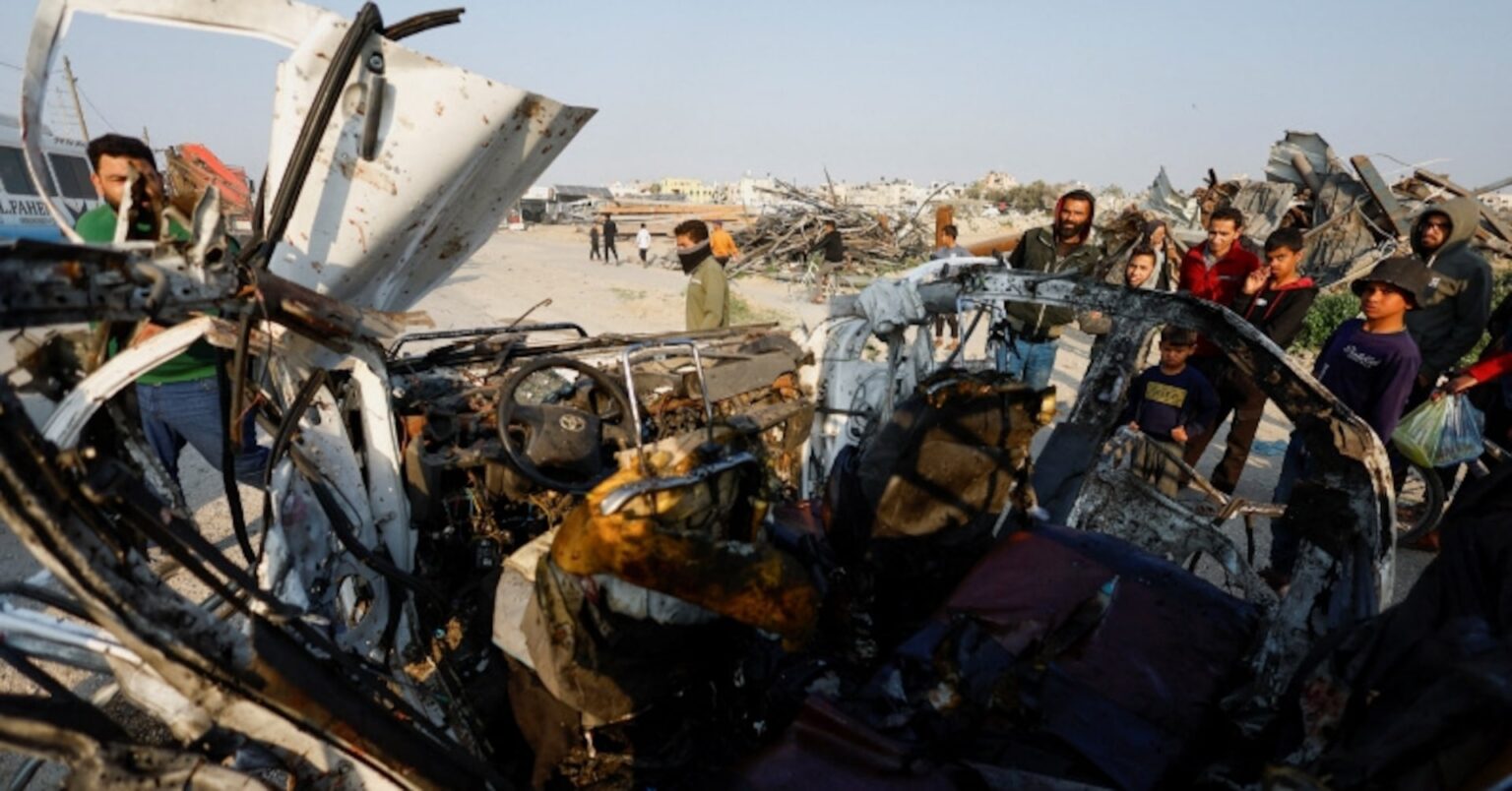 イラン戦争でガザ停戦にも暗雲、「平和評議会」とハマスが会談 | ロイター イラン戦争でガザ停戦にも暗雲、「平和評議会」とハマスが会談 | ロイター