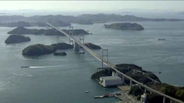 愛媛と広島を結ぶ「しまなみ海道」自転車の通行無料  2年間延長へ  減収分は愛媛県と広島県などが負担