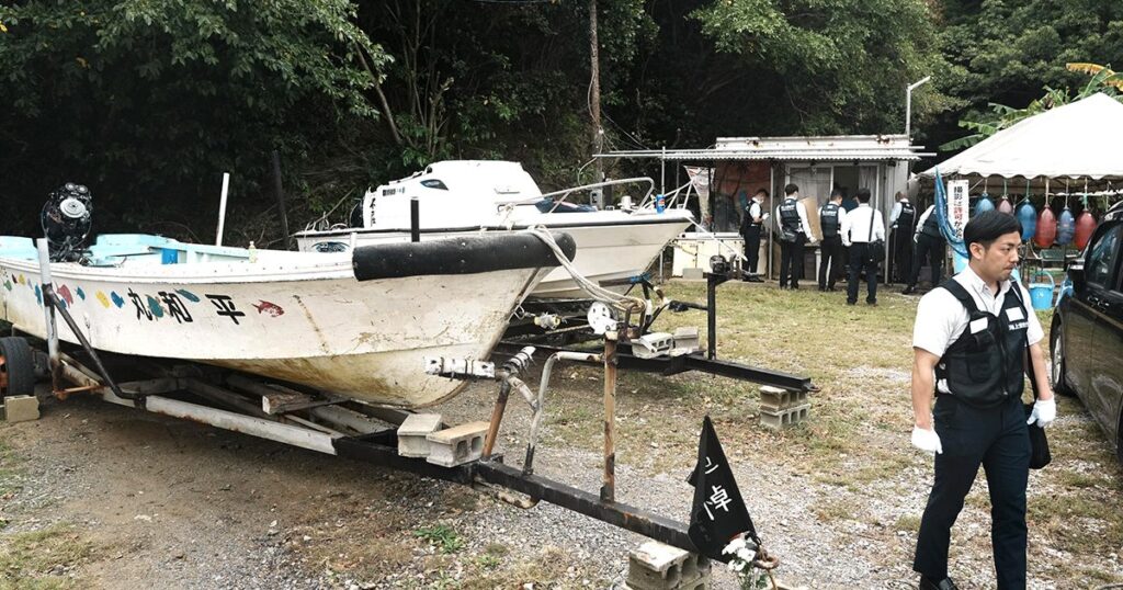 抗議活動の拠点、物々しく 辺野古船転覆、捜査が本格化 住民困惑 沖縄 抗議活動の拠点、物々しく 辺野古船転覆、捜査が本格化 住民困惑 沖縄