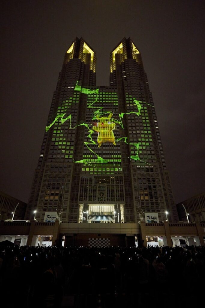 東京都庁でポケモンカードゲームをモチーフとした新プロジェクションマッピング作品が公開スタート！ | TOKYO Night & LightPR事務局のプレスリリース