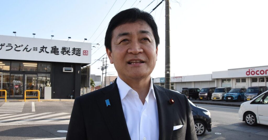 沖縄知事選の支援候補は「未定」 国民民主・玉木代表 沖縄知事選の支援候補は「未定」 国民民主・玉木代表