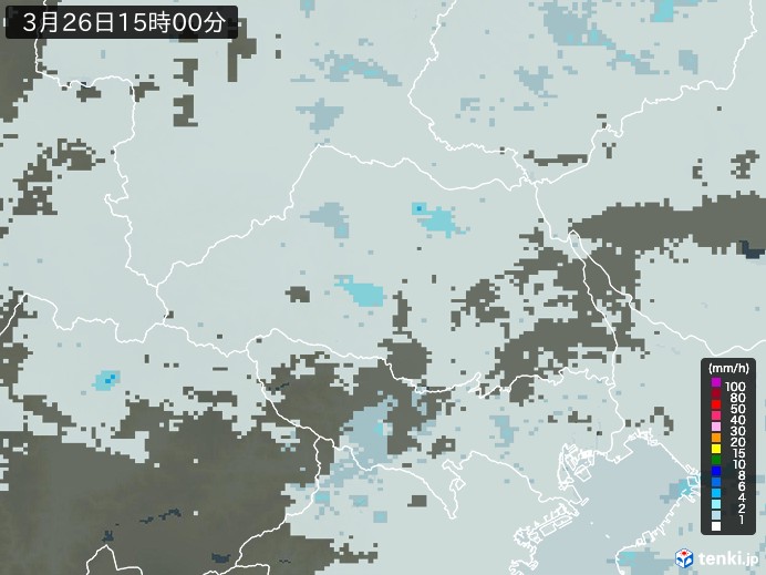 埼玉県の過去の雨雲レーダー(2026年03月26日) – 日本気象協会 tenki.jp 埼玉県の雨雲レーダー(2026年03月26日)