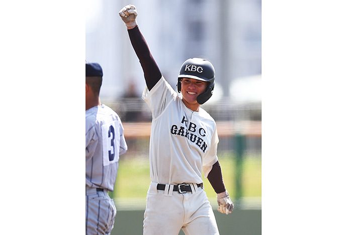 KBC延長接戦制す<第73回県高校野球春季大会>第6日 KBC延長接戦制す<第73回県高校野球春季大会>第6日