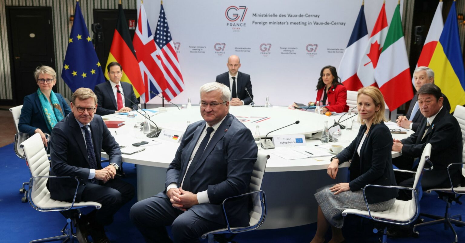 Ｇ７外相、イラン紛争で民間人攻撃の即時停止を要求 | ロイター