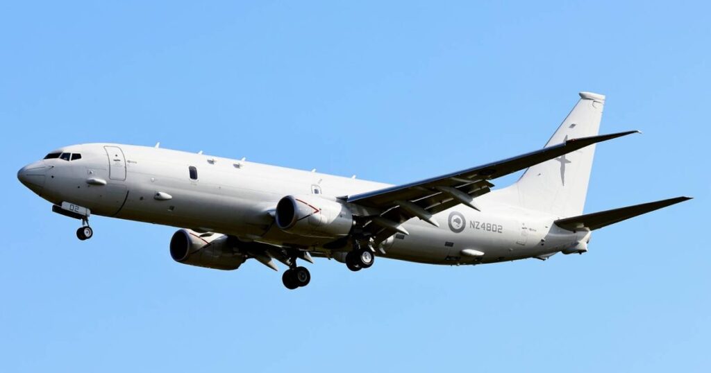 ＮＺ軍哨戒機　嘉手納に飛来　「瀬取り」監視で