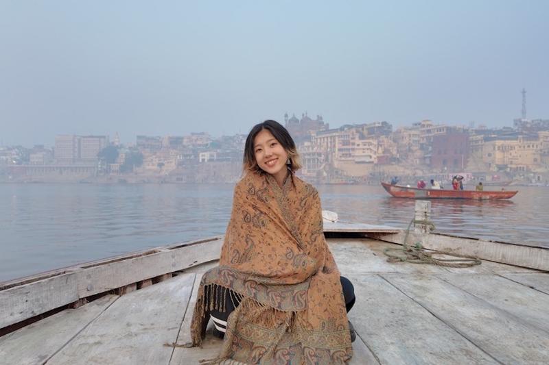 私はいま、大学のカリキュラムの一貫で、インドに滞在中だ。