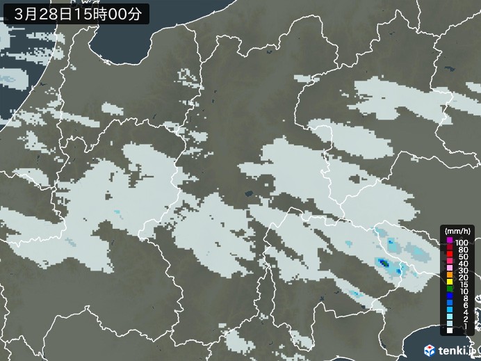 長野県の過去の雨雲レーダー(2026年03月28日) – 日本気象協会 tenki.jp 長野県の雨雲レーダー(2026年03月28日)