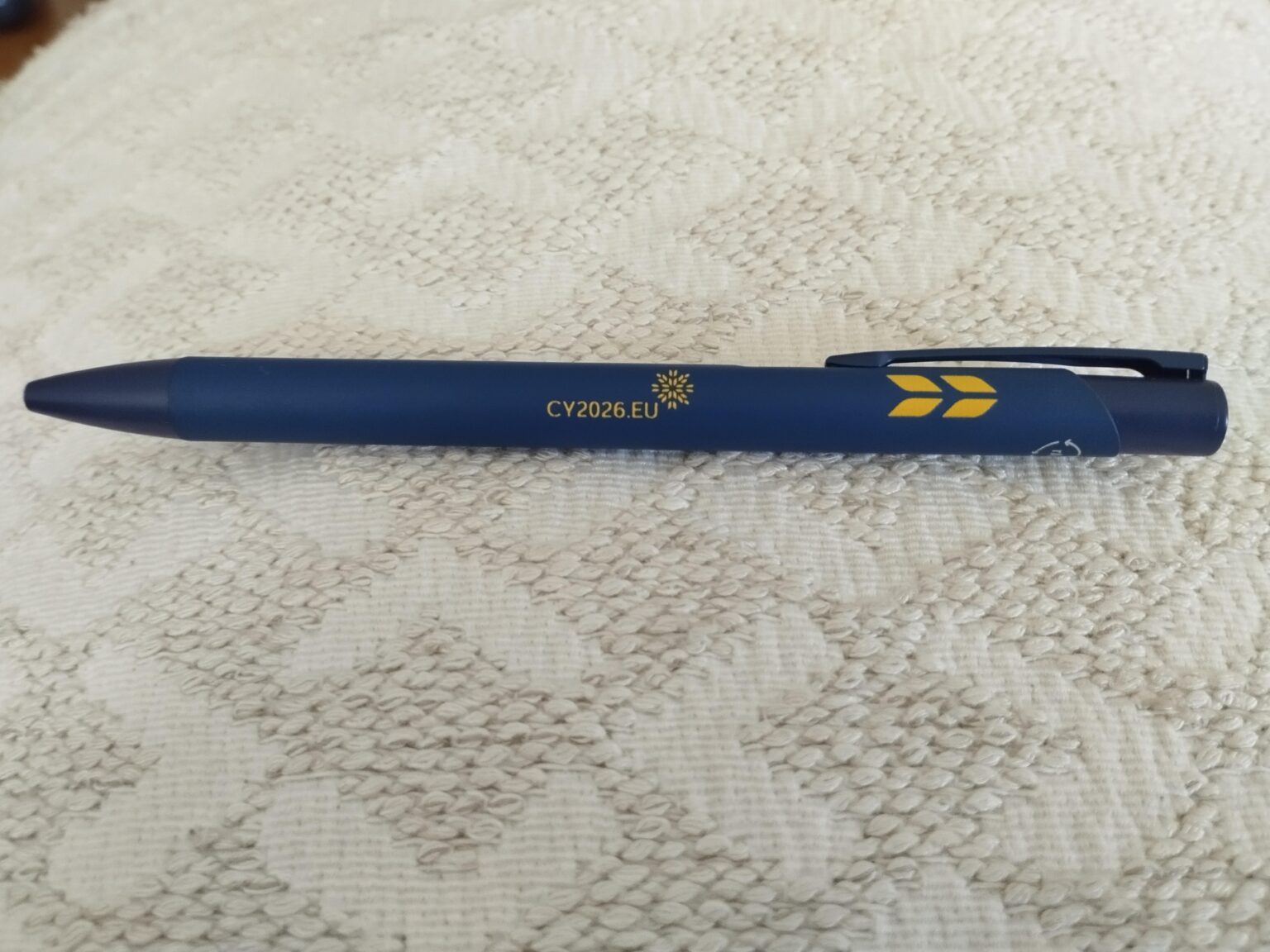 私はこのペンを手に入れました