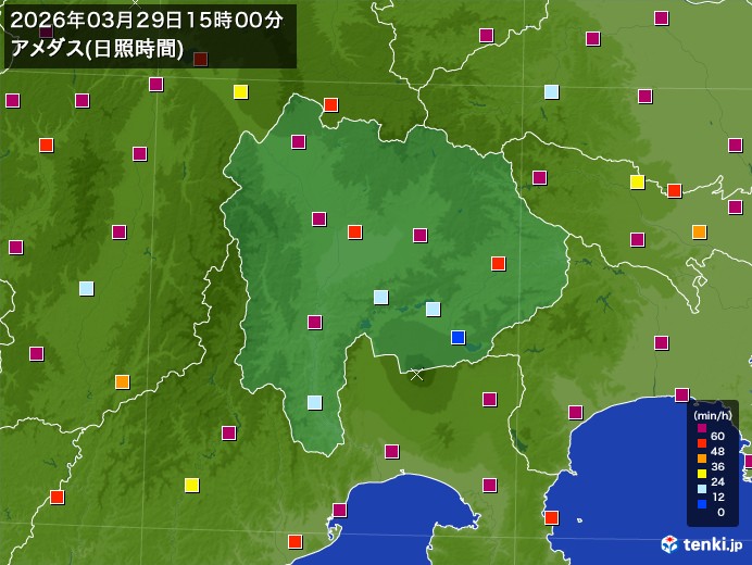 山梨県の過去のアメダス実況(2026年03月29日)(日照時間) – 日本気象協会 tenki.jp 山梨県の過去のアメダス実況(2026年03月29日)(日照時間) - 日本気象協会 tenki.jp