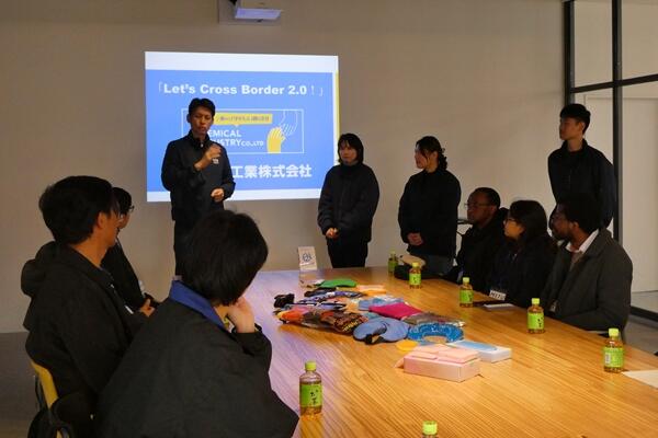 会社説明の様子