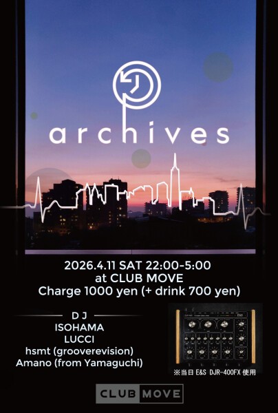 archives @ CLUB MOVE, 滋賀県