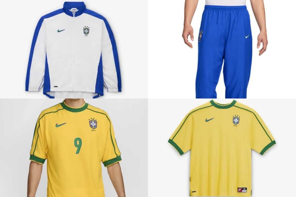 6/28発売｜Nike Brazil 1998 Reissue Apparel collection｜抽選/販売/定価情報 1枚目