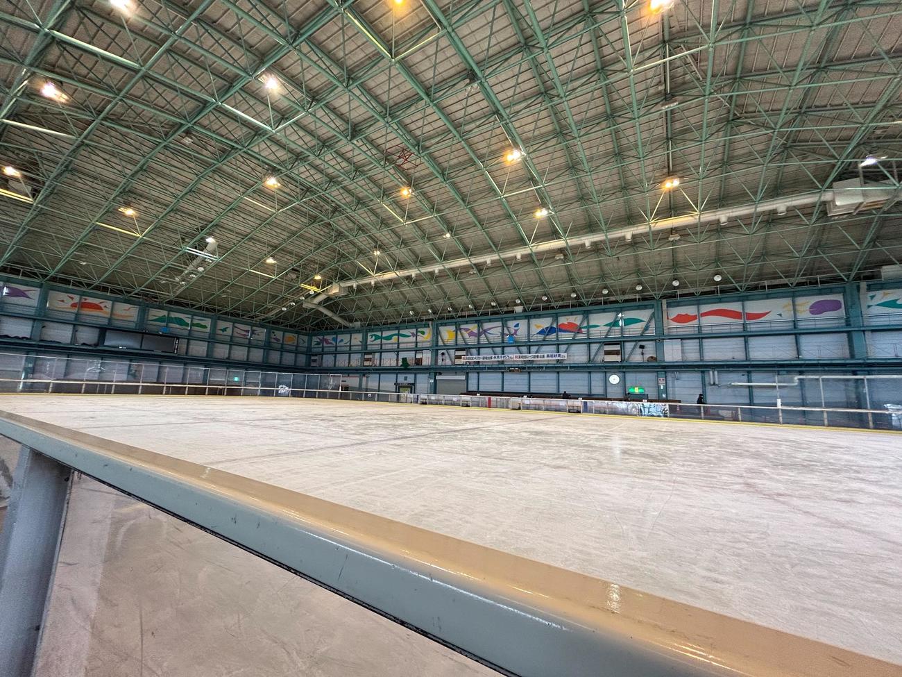 島根県出雲市園町にある湖遊館の内観（撮影・勝部晃多）