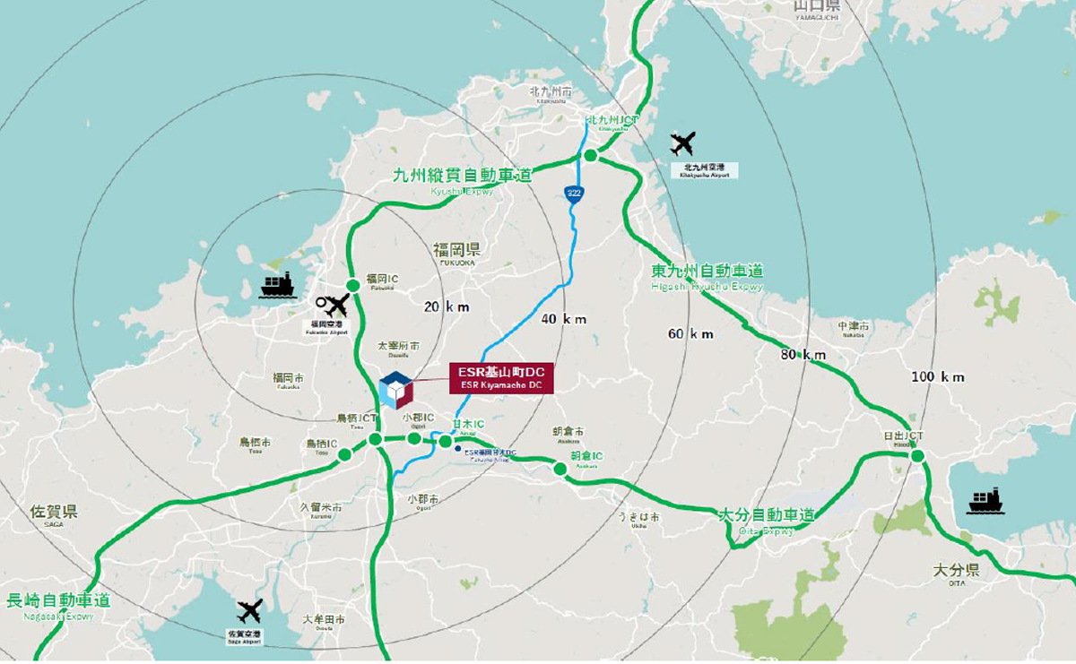 ESR/佐賀県内に初の6.6万m2マルチテナント型物流施設を竣工、九州では2件目 20260302es02 - ESR/佐賀県内に初の6.6万m2マルチテナント型物流施設を竣工、九州では2件目