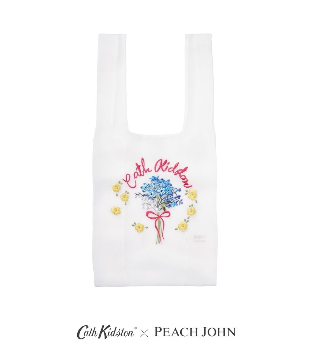 プリントリブルームシューズ ／ シアーエンブロイダリーバッグ