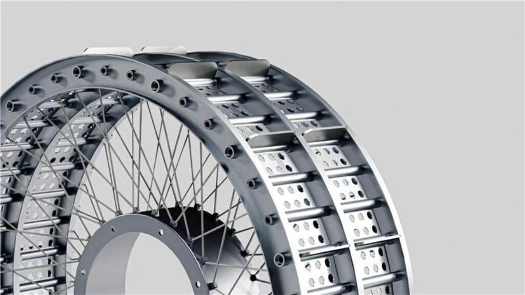 Astroboticが開発する月面用ホイールアッセンブリのレンダリング画像（Credit: Astrobotic）