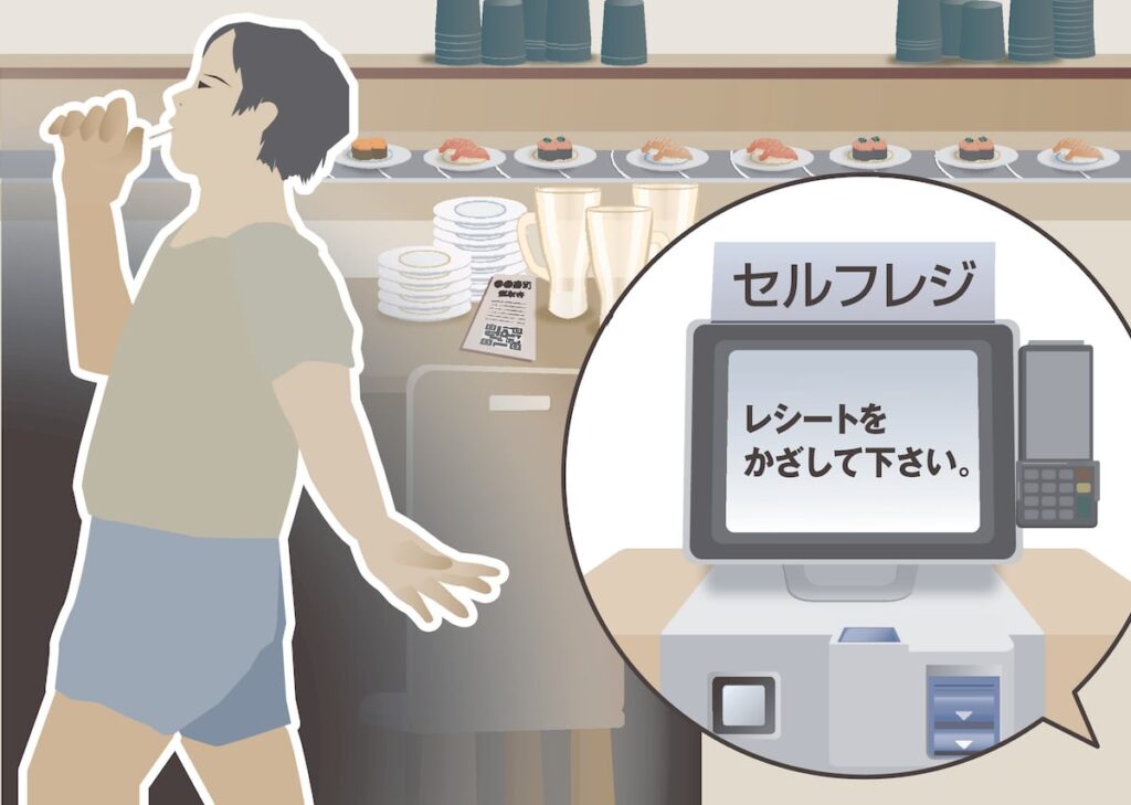 大手回転すしチェーンで相次ぐ「食い逃げ」被害 狙われたセルフレジ、性善説のジレンマ（産経新聞） - Yahoo!ニュース