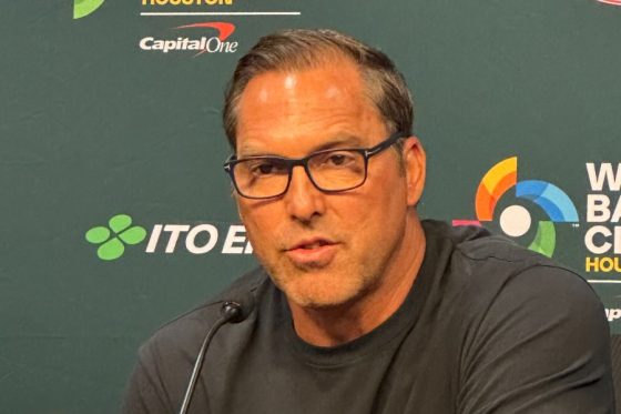 大谷翔平の「満塁弾を見たよ」 米国監督も食い気味で反応…思わず漏れた「ハハハ」 | Full-Count 大谷翔平の「満塁弾を見たよ」 米国監督も食い気味で反応…思わず漏れた「ハハハ」 | Full-Count