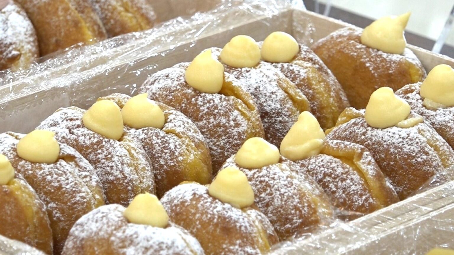 オープン前から客の列　東北初上陸の生ドーナツ専門店「Cream D」が青森県弘前市にグランドオープン!　11種類の生ドーナツを提供　人気は「ディプロマット」と「アールグレイ」　（ＡＴＶ青森テレビ） - Yahoo!ニュース