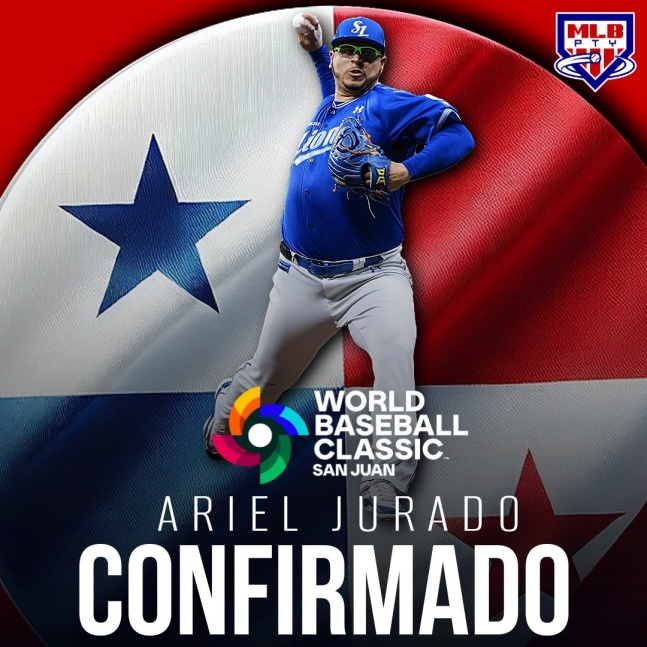 2026 WBCパナマ国家代表チームに出場したアリエル·フラド。 /写真=MLBパナマ公式SNS仕上げ 