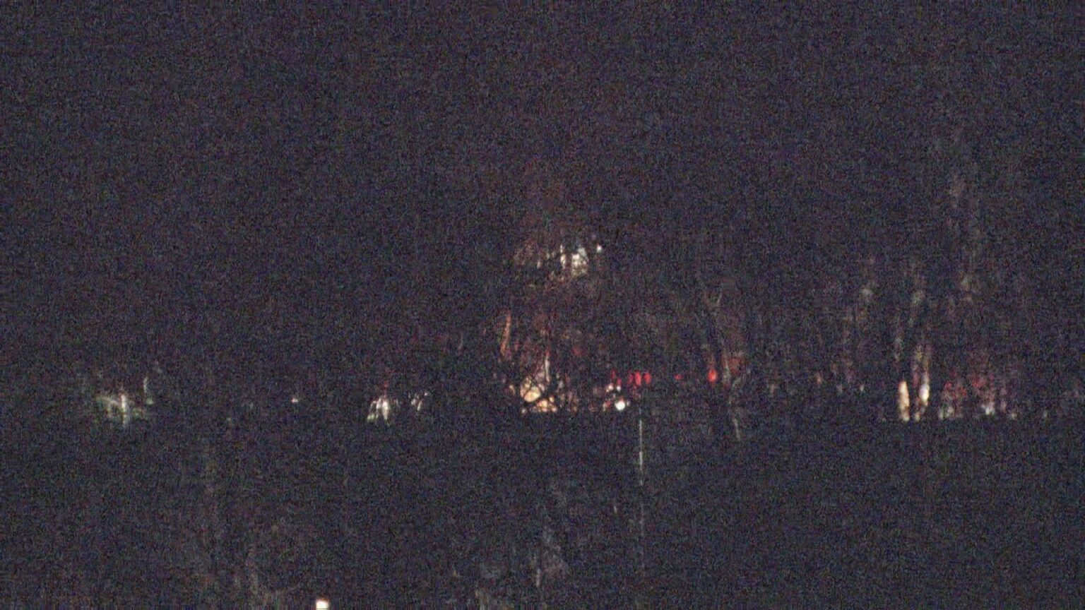 栃木・日光市足尾町の山林火災は発生から約8時間で鎮火　原因は「倒木の電線への接触」（TBS NEWS DIG Powered by JNN）