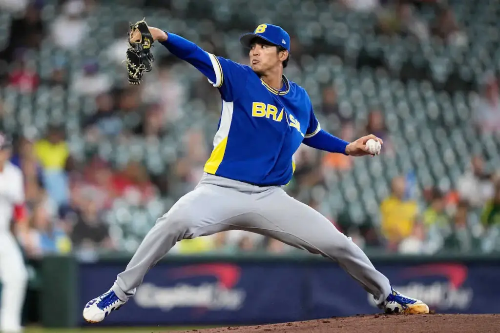 【WBC】ヤマハのブラジル代表左腕・沢山優介が好投　恩師の掛川西・大石監督も「ナイスピッチング」 - スポニチ Sponichi Annex 野球