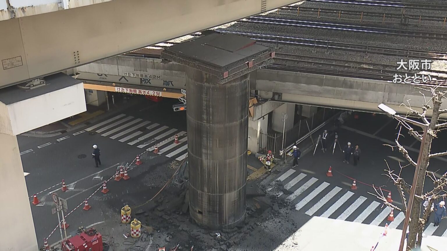 下水道工事の巨大な鋼鉄管が地面を突き破る…大阪の事案を受け動いた名古屋市上下水道局 工事現場の「立坑」を目視で総点検（CBCテレビ） - Yahoo!ニュース