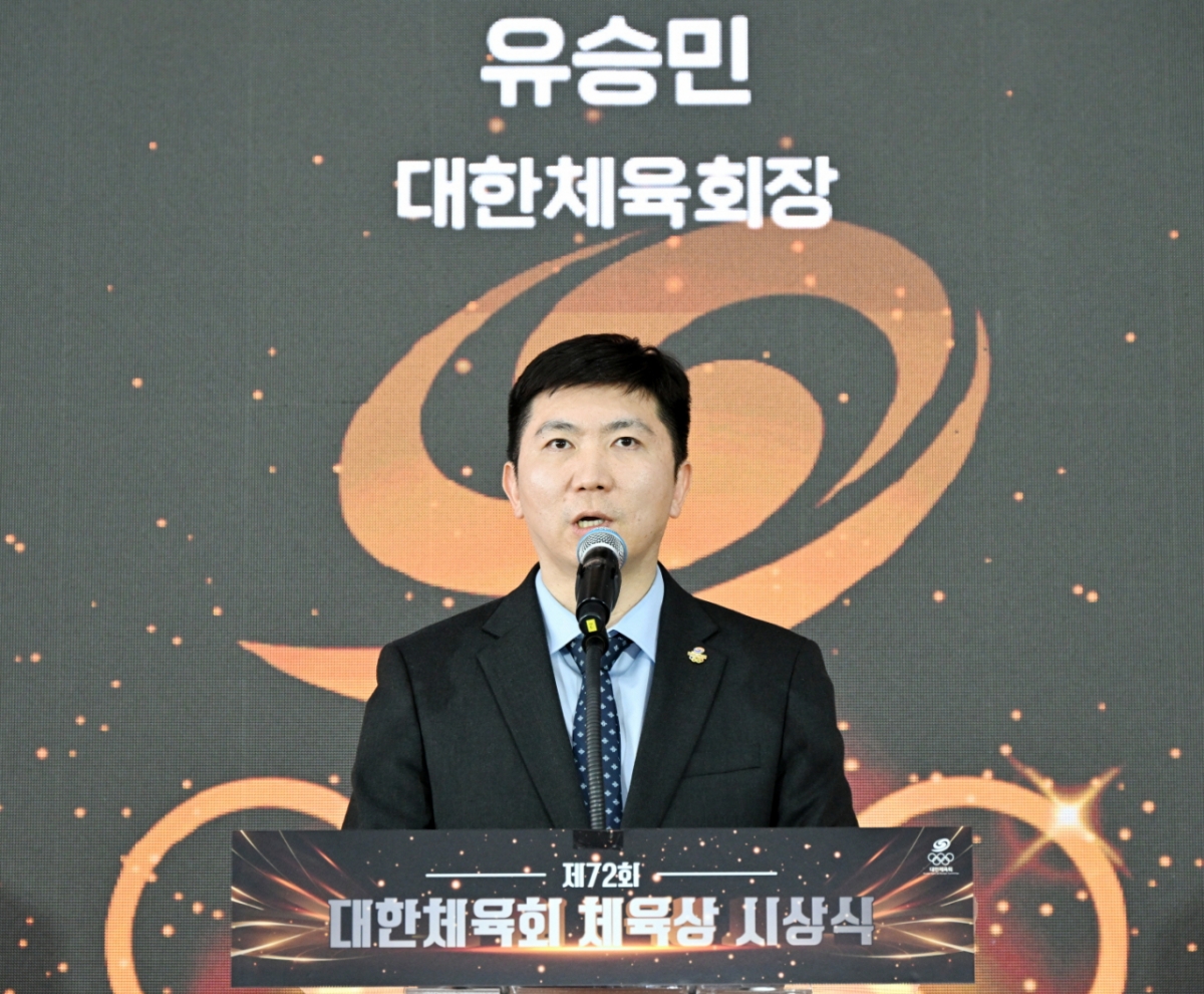柳承敏、大韓体育会長。 /写真=大韓体育会提供