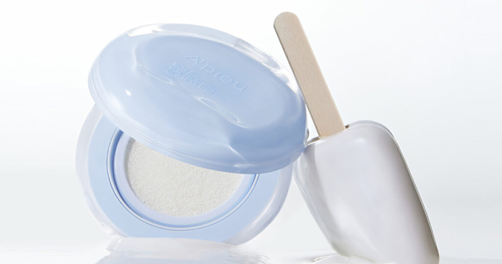韓国コスメ「アピュー」からテカリオフ、毛穴ケア、トーンアップが1つでかなう液状パウダーパクトが登場　メイクの上からUVカットも - WWDJAPAN